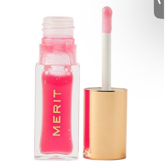 Merit Other - NEW MERIT 2x Shade Slick Tinted Lip Oil Les Deux Hydrating Sheer 7ml 0.23 oz